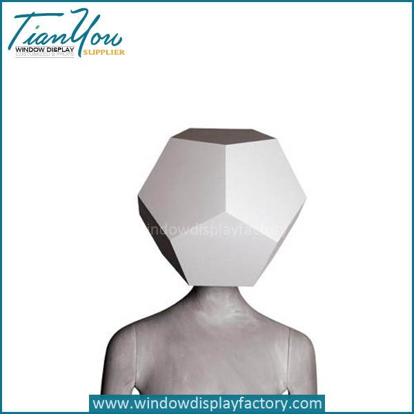Fashion Male Abstract Art Mannequin Half Body
