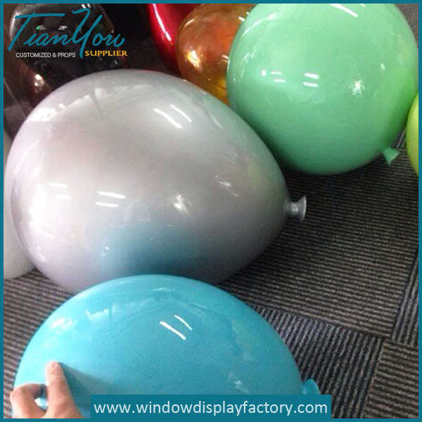 Colorful Decoration Resin Balloons Props