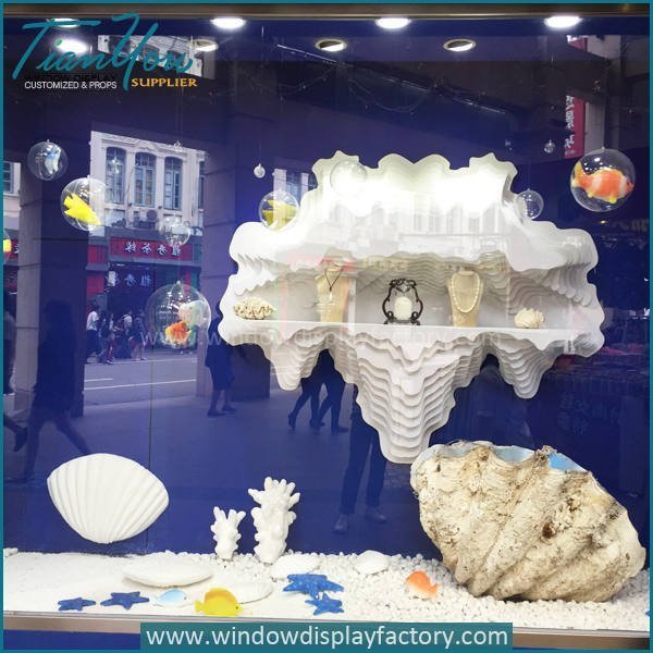 Lovely Giant Shell Shop Window Display