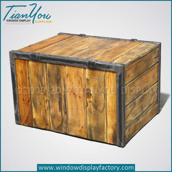 Custom the vintage wooden treasure chest for sale